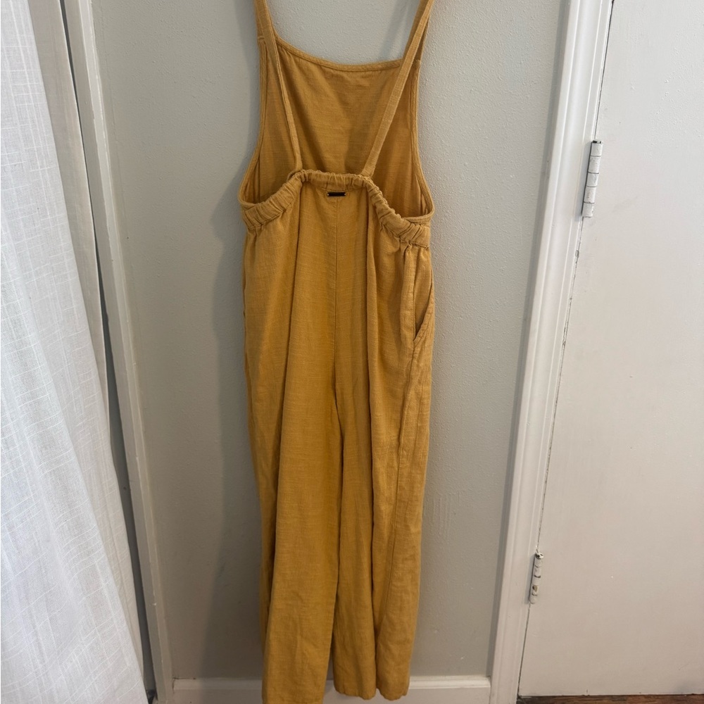 Billabong Golden Jumpsuit with Adjustable Straps - Picture 2 of 3